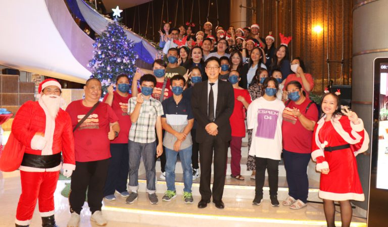 Ming Garden Hotel & Residences kongsi rezeki sempena Krismas