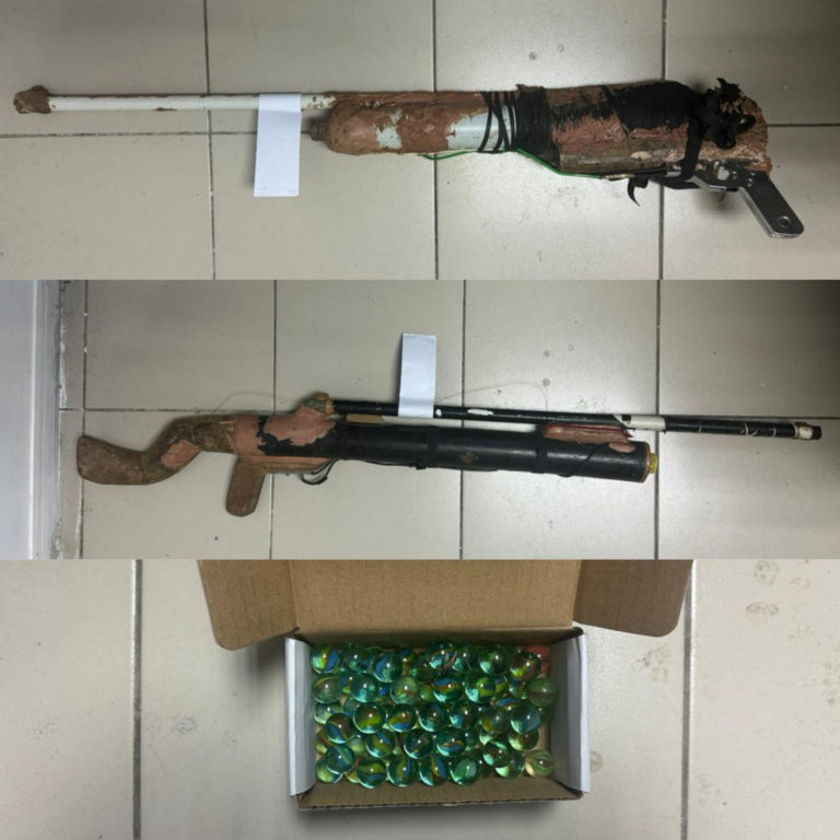 Suspek warga asing ditahan, miliki senapang angin buatan sendiri