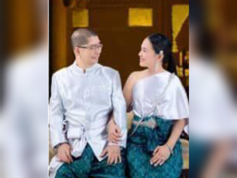 Ongkili ended widowership with a Cambodian