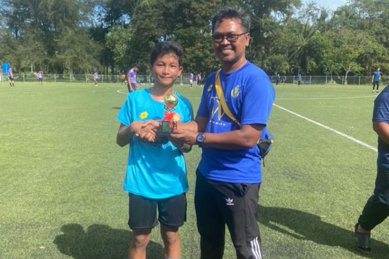 Muhamad Johan dinobat pemain terbaik bawah 12 tahun