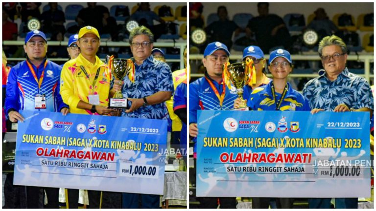 SAGA X : Akmal, Drevionna dinobatkan Olahragawan dan Olahragawati