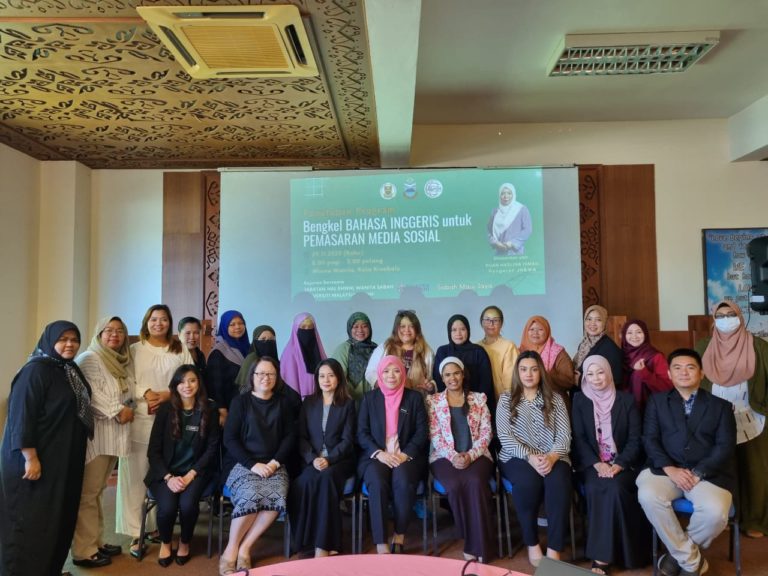 JHEWA, PPIB UMS anjur bengkel bahasa dan AI untuk usahawan wanita Sabah