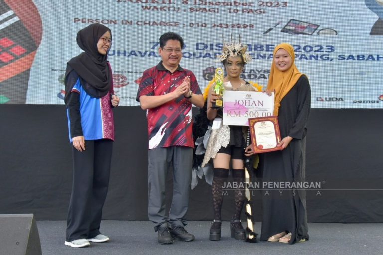 Nazwani Shafira johan pertandingan solekan ‘fantasi’