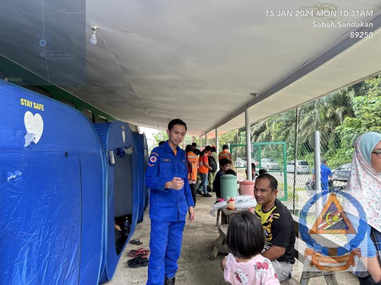 Banjir Sabah : Jumlah mangsa meningkat, empat PPS dibuka