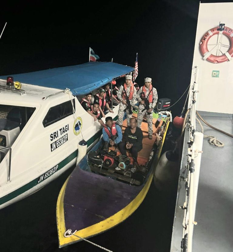 Kegiatan bom ikan di perairan Pulau Tiga berjaya digagalkan