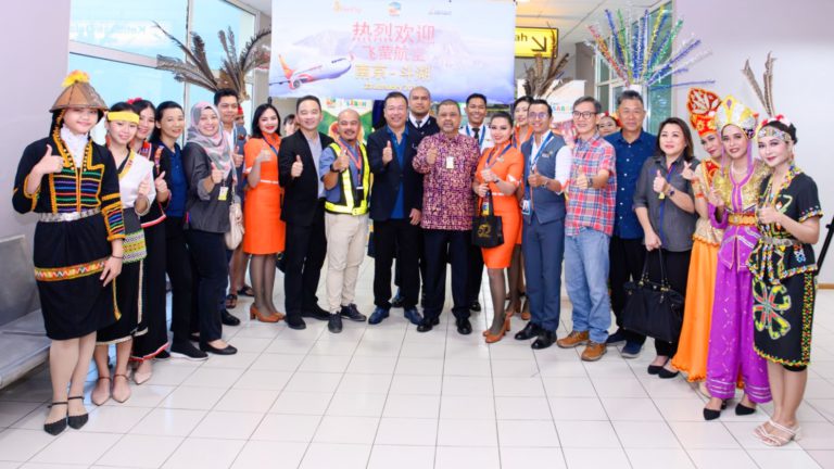 Lapangan Terbang Tawau lakar sejarah buka laluan penerbangan carter antarabangsa pertamanya