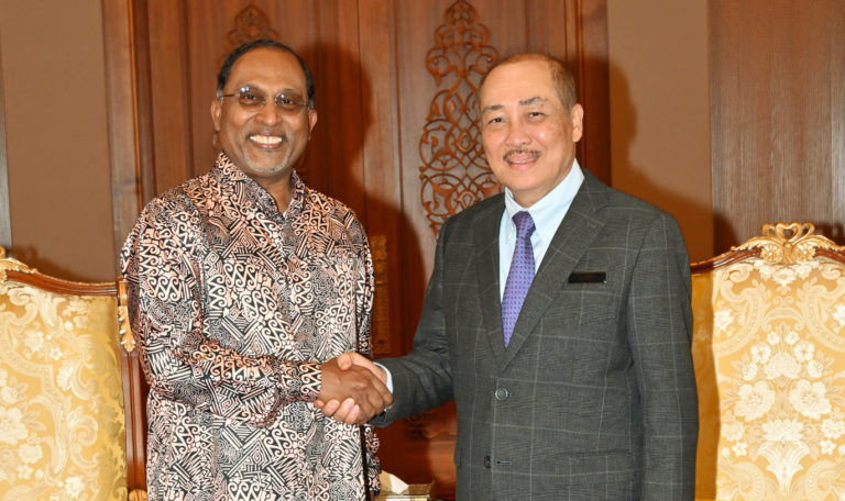 Hajiji terima kunjungan hormat Menteri Pendidikan Tinggi