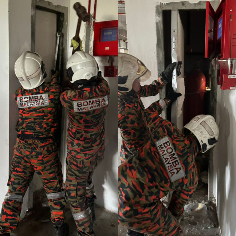 Mangsa lelaki, wanita maut terperangkap  dalam bilik simpanan tong Karbon Dioksida