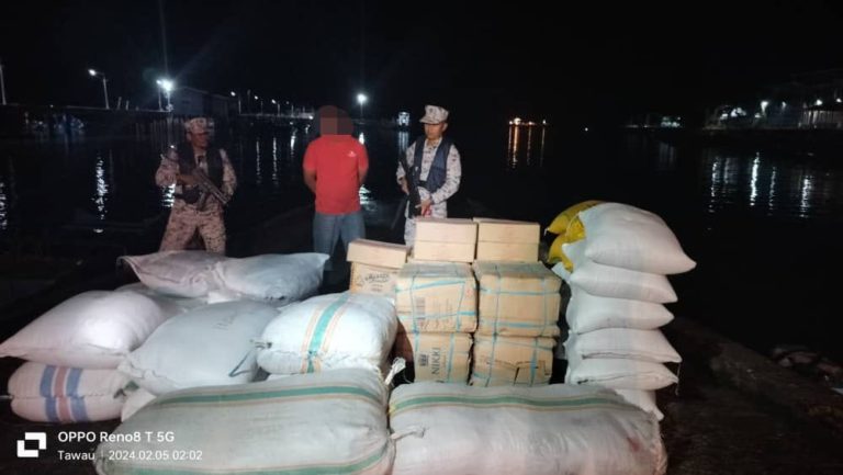 Maritim Malaysia berjaya patahkan cubaan seludup masuk barang runcit dari negara jiran