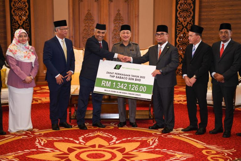 THP Sabaco bayar zakat RM1.34 juta kepada MUIS