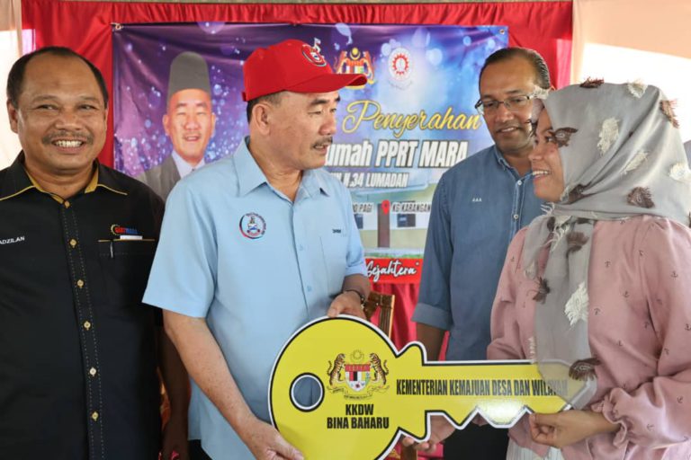 Pembinaan rumah PPRT bantu beri keselesan kepada rakyat