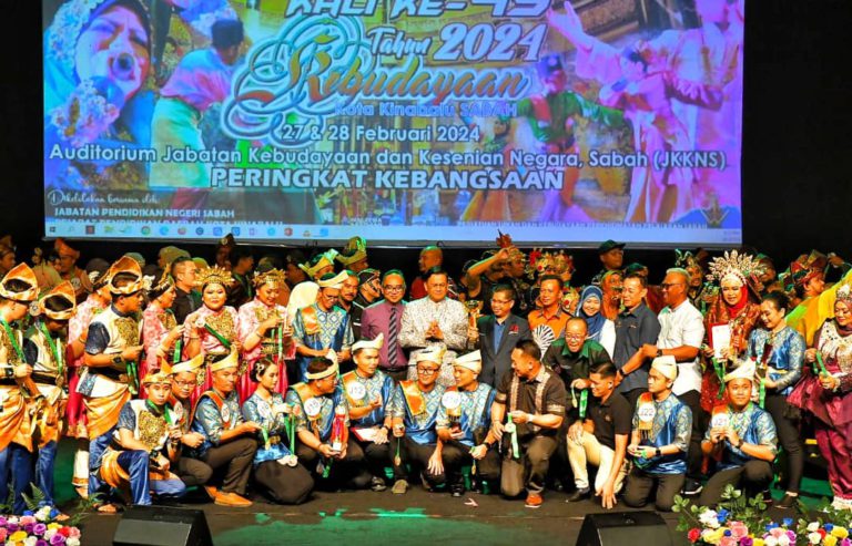 Sabah juara pertandingan kebudayaan MSKPPM peringkat Kebangsaan