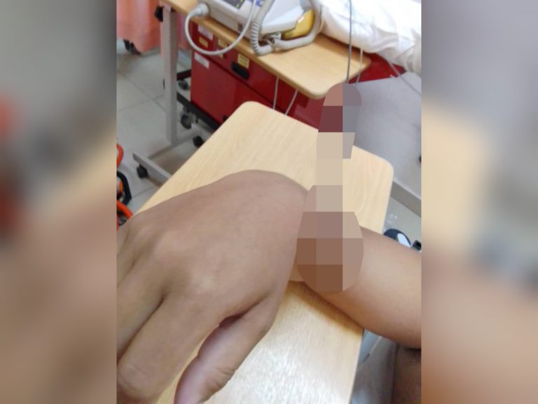 Bomba selamatkan lelaki tertusuk panah di lengan kanan