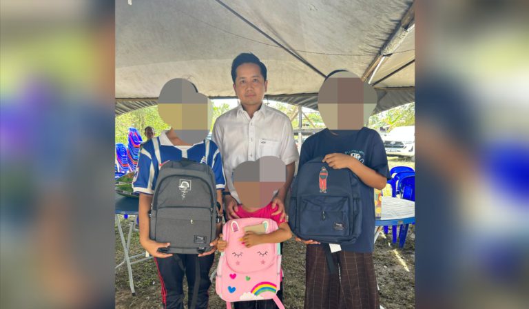 Arthur jadikan tiga beradik mangsa tragis kematian ibu di Sook sebagai pelajar angkat