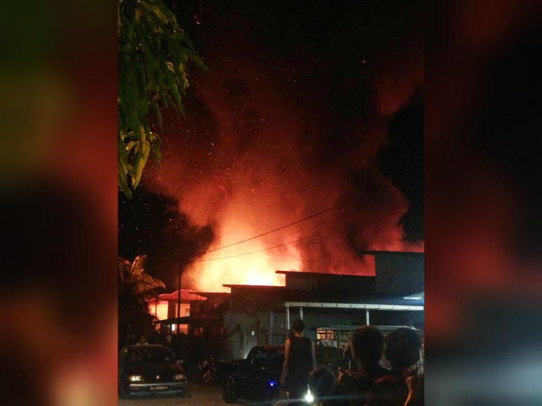 4 rumah musnah terbakar di Kg Warisan Inanam