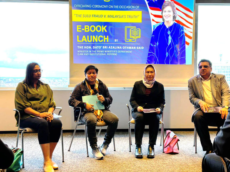 Azalina lancar e-buku kes tuntutan palsu kumpulan Sulu