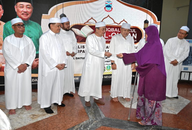 Hajiji sempurnakan Istiqbal Nuzul Al-Quran Peringkat Negeri