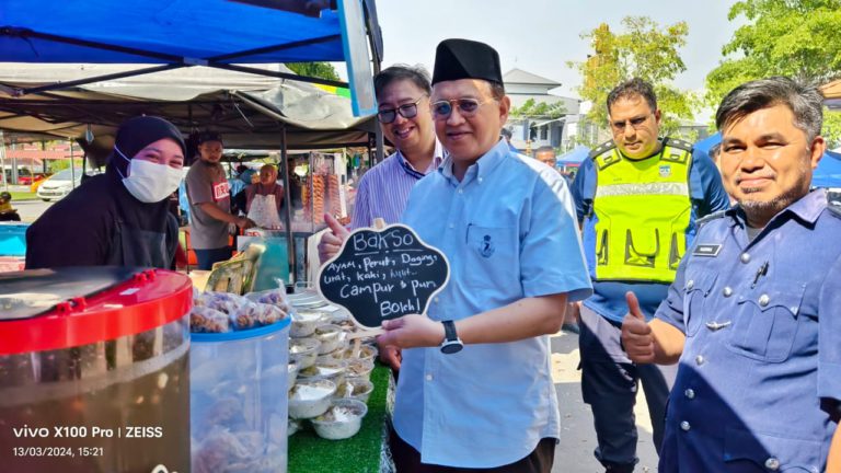Peniaga bazar diingatkan sentiasa jaga kesihatan, pastikan kualiti makanan terjaga