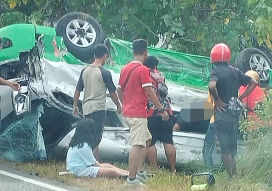 Dua pelancong maut terlibat kemalangan jalan raya