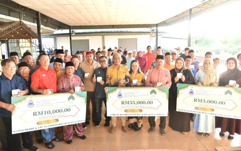 Masjid dan surau di DUN Pitas terima sumbangan, imarahkan bulan Ramadan