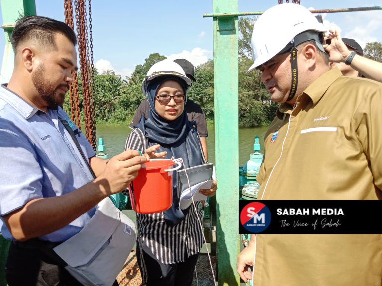 Air sungai di LRA Limbahau tahap kemasinan tinggi, punca gangguan bekalan air di Papar