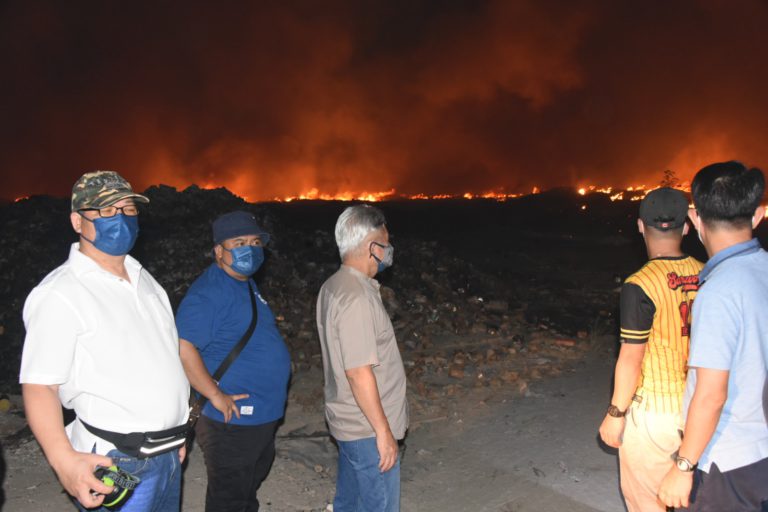 DBKK ambil langkah keselamatan kurangkan perasapan di tapak pelupusan sisa pepejal, Kayu Madang