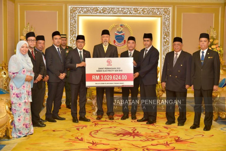 SESB serah RM3.02 juta zakat perniagaan