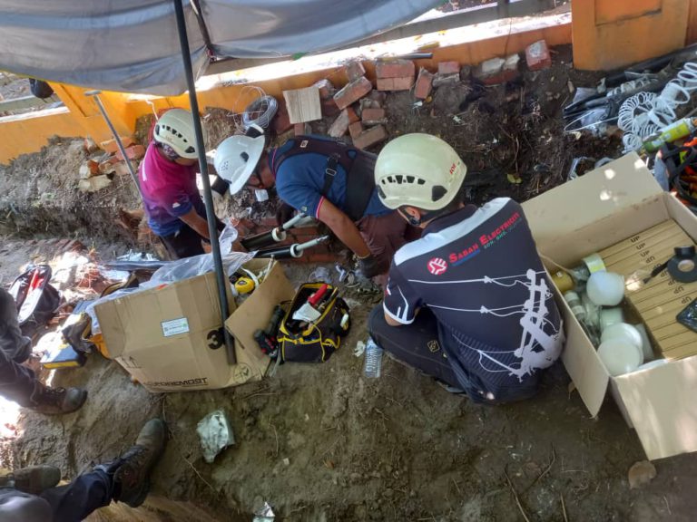 kabel bawah tanah rosak, punca gangguan bekalan elektrik di Labuan