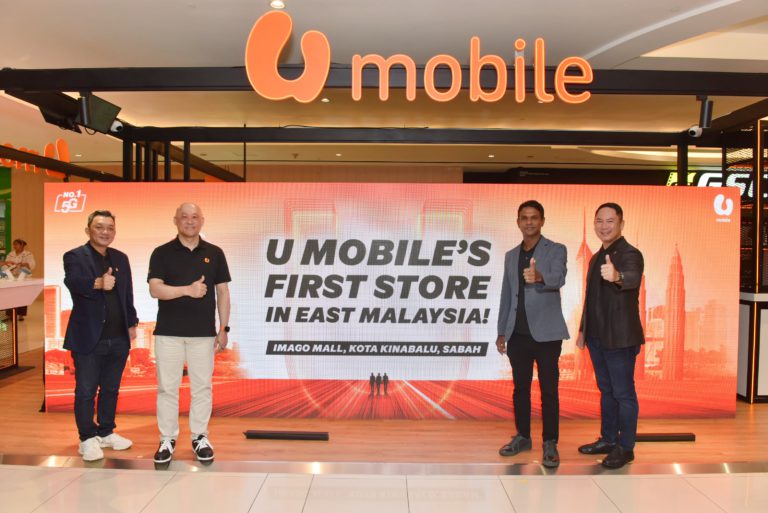 U Mobile lancar kedai pertama di Sabah, perkukuh kehadirannya di Malaysia Timur