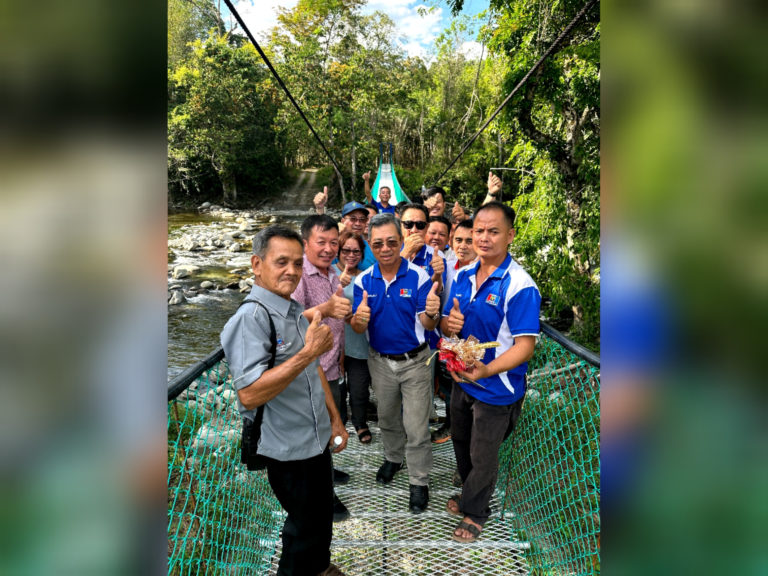 Jambatan gantung baharu beri manfaat penduduk Kg Takutan