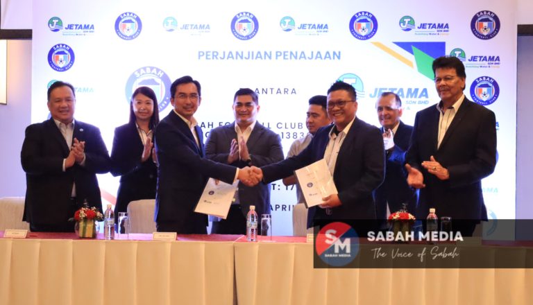 Jetama Sdn Bhd taja Sabah FC musim ini