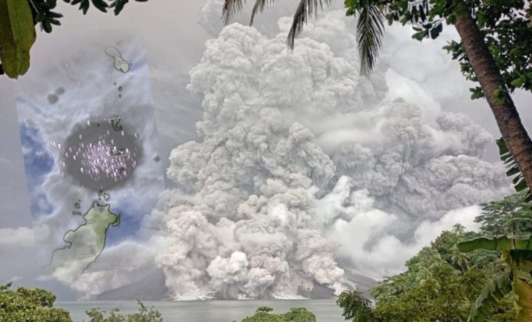 Letusan Gunung Ruang: MET Malaysia keluar Amaran Cuaca Penerbangan