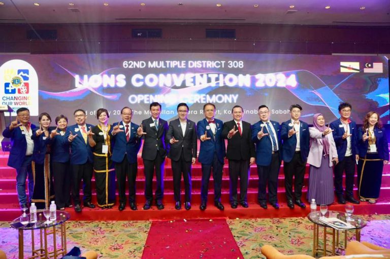 Kelab Lions mampu membawa perubahan positif dalam komuniti