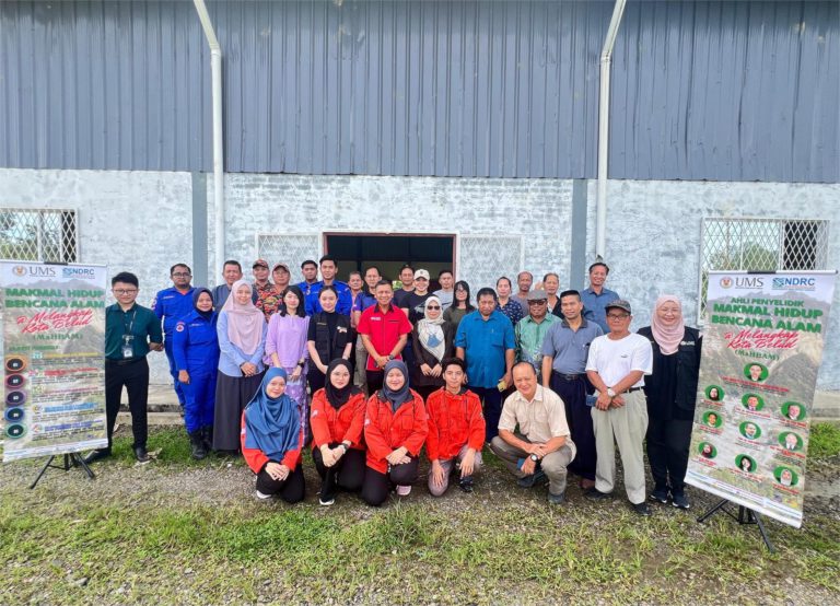 NDRC UMS lancar makmal hidup pengurusan bencana