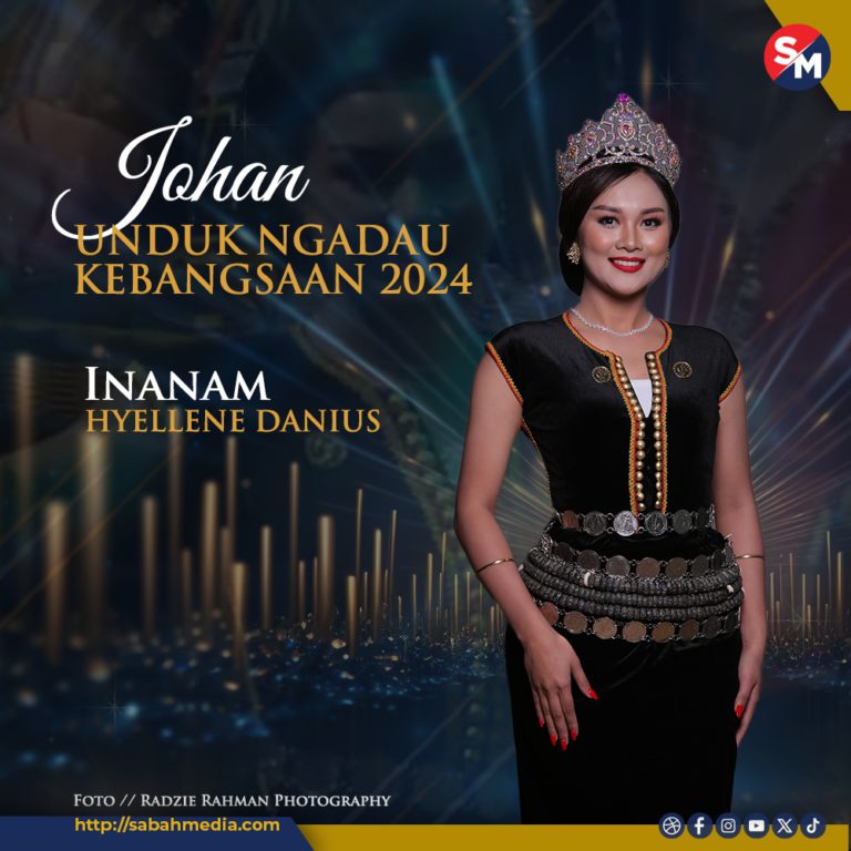 Hyellene dinobatkan Unduk Ngadau Kebangsaan 2024