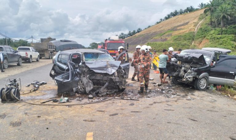 Warga emas suami isteri maut dalam kemalangan jalan raya
