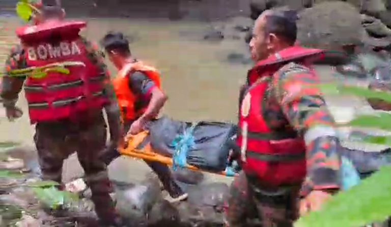 Tragedi kepala air: Ketiga-tiga mayat mangsa berjaya dikeluarkan