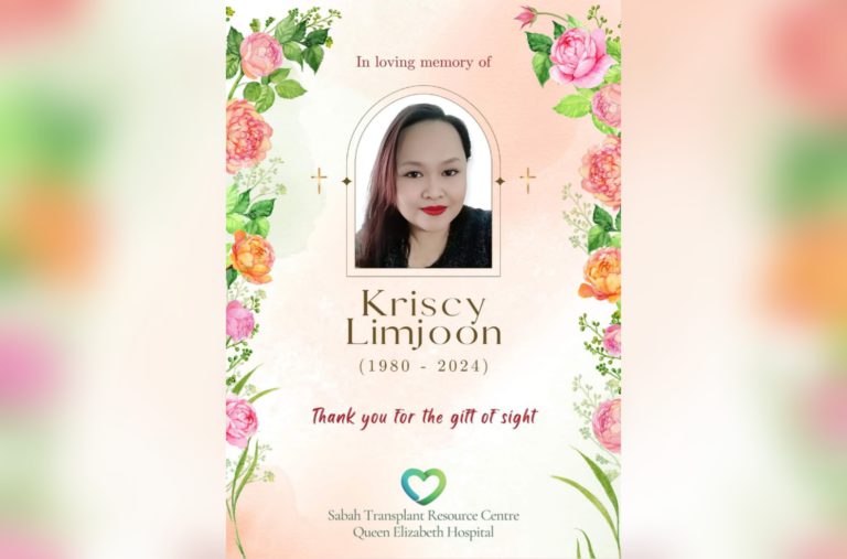 Bekas wartawan penderma organ pertama di Sabah tahun ini