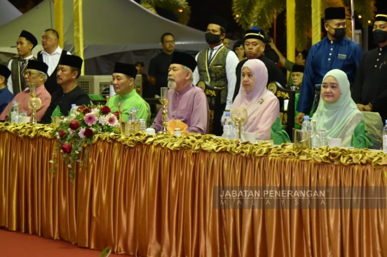 Tun Juhar hadir Rumah Terbuka Aidilfitri Polis kontinjen Sabah