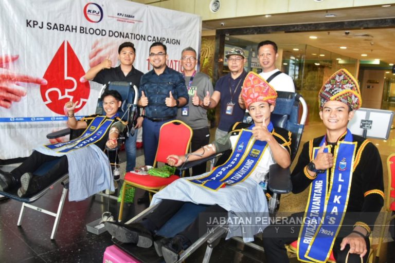 MRK Bandaraya, Inanam ajak belia derma darah