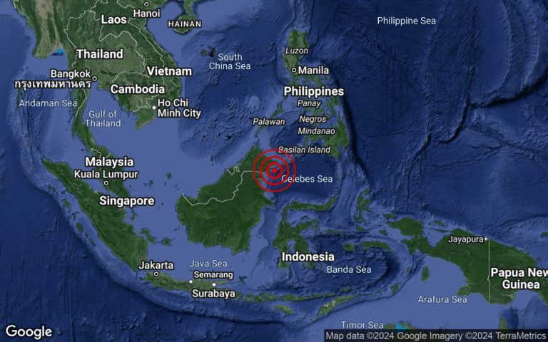 Gempa Bumi Lemah Dilapor Di Kawasan Pantai Sabah