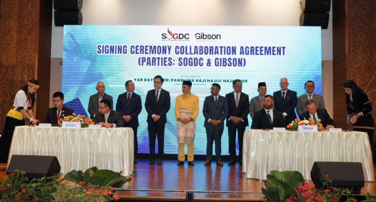 Hajiji saksi majlis menandatangani perjanjian SOGDC, Gibson dan Aramco