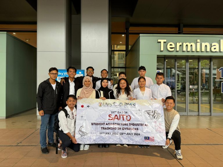 Pelajar Program Akuakultur UMS timba pengalaman berharga di Jepun