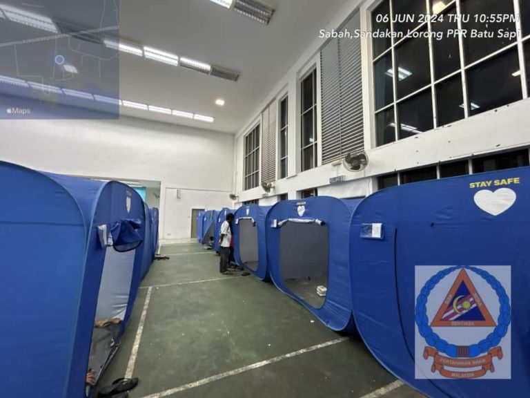 111 mangsa kebakaran ditempatkan di PPS Dewan PPR Batu Sapi