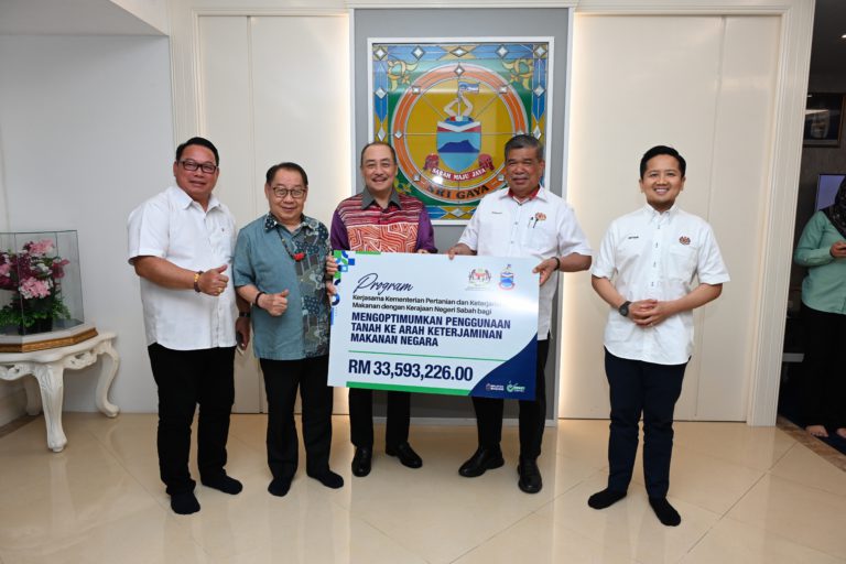 KPKM salur lebih RM33.5 juta kepada Sabah, laksana projek tingkat hasil produk agromakanan negara.