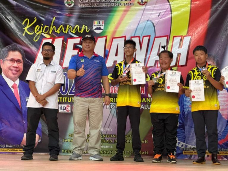 Pasukan Pemanah Junior KK juara Kejohanan Memanah MSS Sabah 2024