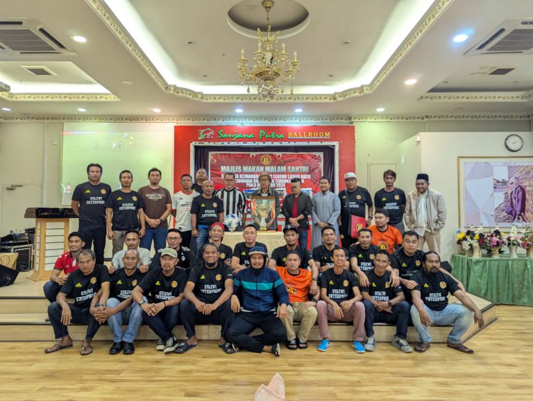 Pasukan Bola Sepak Veteren Lahad Datu juarai kejohanan Piala MP Ranau