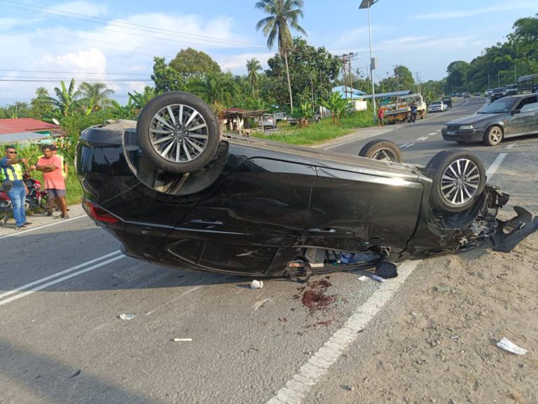 Dua maut terlibat dalam kemalangan jalan raya di Jalan Beaufort -Menumbok