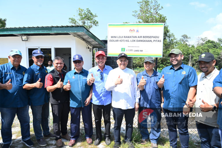 Mini LRA Bersepadu (Solar-IoT):  Penduduk Kg Lok Dangkaan nikmati bekalan air bersih