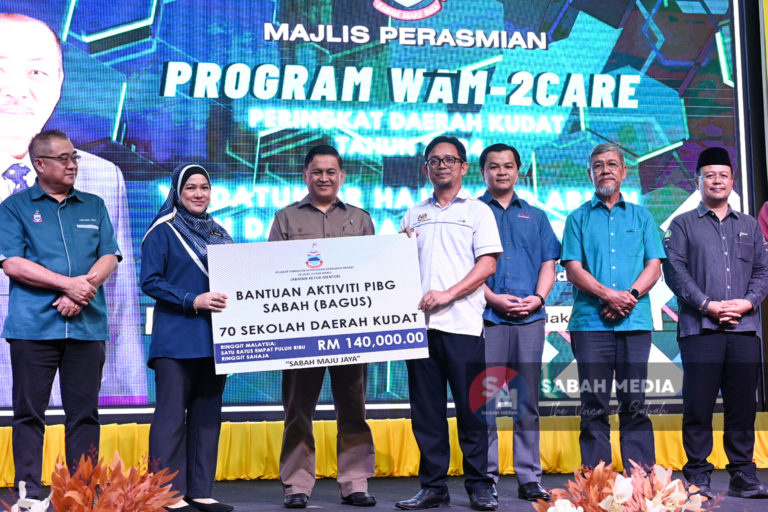 Peranan 70 PIBG sekolah di Kudat diiktiraf, terima sumbangan BAGUS